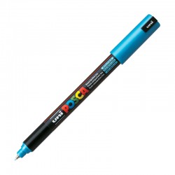 UNİ PC-1MR POSCA POSTER MARKÖRÜ SU BAZLI 07 M.MAVİ