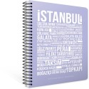 GIPTA 7335 İSTANBUL NOTES SPR SRT KPK DEF 17X24 80YP ÇİZGİLİ