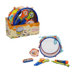 SUNMAN 4254 MÜZİK SET DAVUL/2MAKARAS/TEF/FLÜT/MİKROFON
