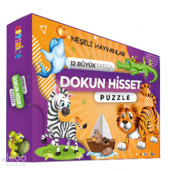 ARTENİNO /  DOKUN HİSSET - NEŞELİ HAYVANLAR PUZZLE