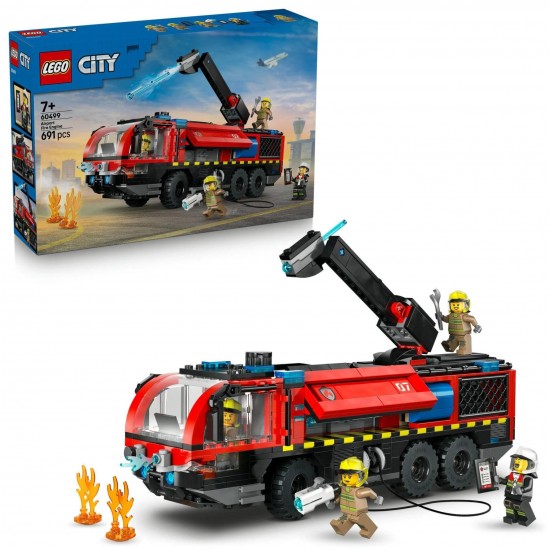 ADORE LEGO LSC60499 HAVALİMANI İTFAİYE KAMYONU