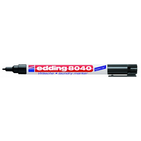 EDDİNG ÇAMAŞIR KALEMİ 8040-01 SİYAH