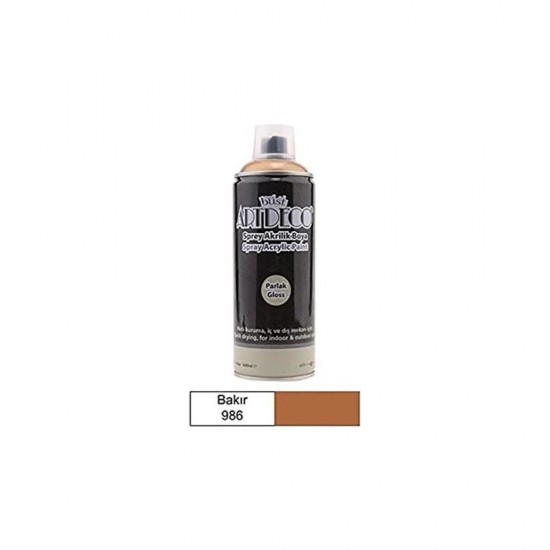 ARTDECO 400-986 SPREY BOYA 400ML BAKIR