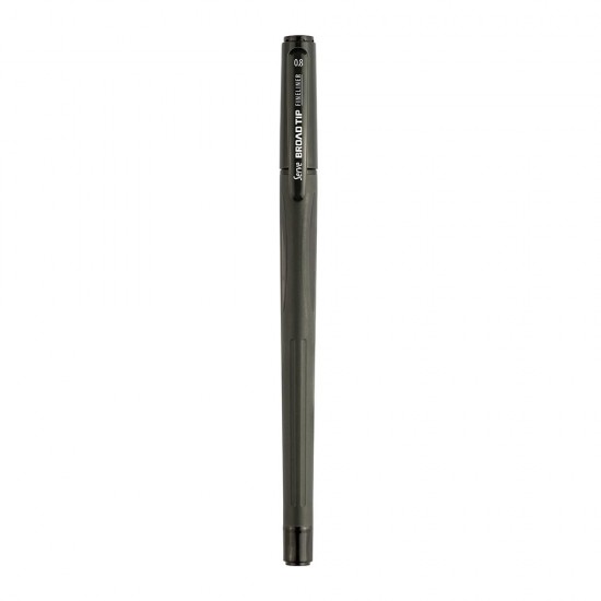 SERVE BROAD TIP FINELINER SİYAH 01