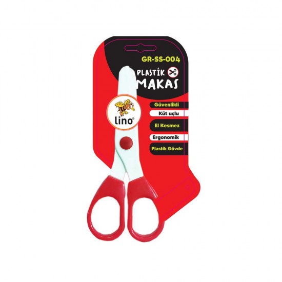 LİNO GR-SS-004 ÇOCUK MAKASI PLASTİK