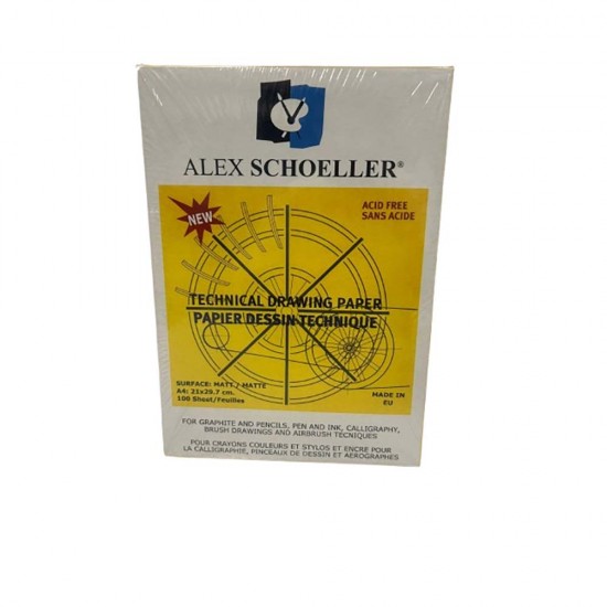 ALEX ALX-2269 TEKNİK RESİM KAĞIDI A4 200GR 100LÜ