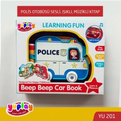 YUPLAY YU201 OKUL OTOBÜSÜ SESLİ IŞIKLI MÜZİKLİ KİTAP ŞEKLİNDE