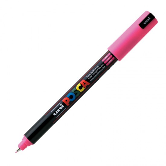 UNİ PC-1MR POSCA POSTER MARKÖRÜ SU BAZLI 07 PEMBE