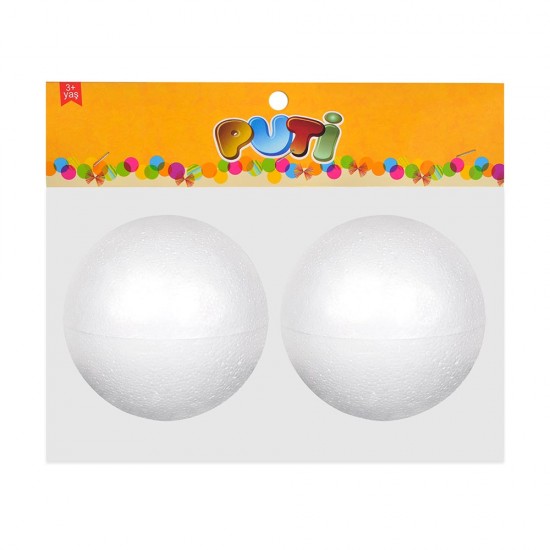 PUTİ 4797 STRAFOR KÖPÜK TOP 2Lİ 10CM