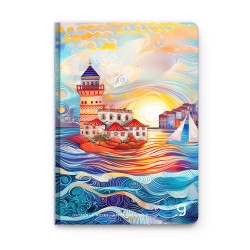 GIPTA 7337 İSTANBUL NOTES İP DKŞ SRT KPK DEF 13X21 96YP ÇİZGİLİ