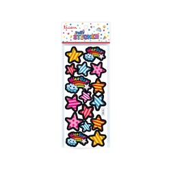 TİCON 348876 TPS-003/1 PUFFY STICKER YILDIZ