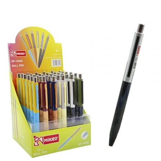 MİKRO BP1040S-36 TÜKENMEZ KALEM 36LI STN