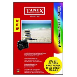 TANEX FOTOĞRAF KAĞIDI A3 200GR 50Lİ
