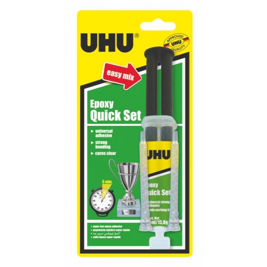 UHU 37545 QUICK EPOXY YAP.SET
