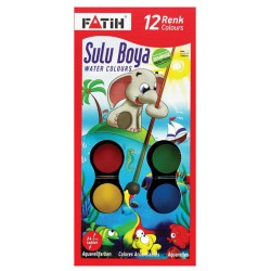 FATİH 904 S-12 SULUBOYA 12 RENK