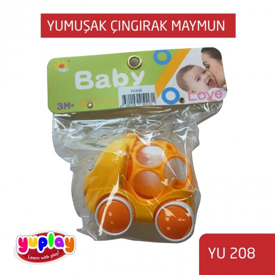 YUPLAY YU208 YUMUŞAK ÇINGIRAK MAYMUN