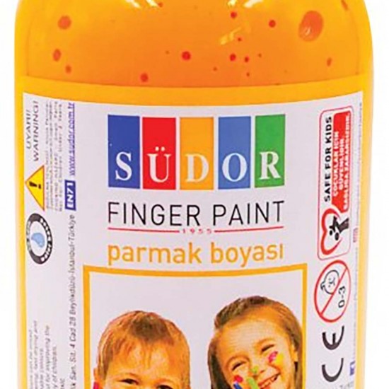 SÜDOR SD8008-02 PARMAK BOYASI 250ML KROM SARI