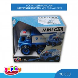 YUPLAY YU220 SÖK-TAK ŞEHİR ARAÇLARI KONTEYNER KAMYONU MAVİ SERİ
