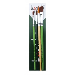 KOSİDA KF89-4 OKUL FIRÇA SETİ 7200 4+8 7210 6+12