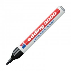 EDDİNG PERMANENT MARKÖR 3000-01 SİYAH