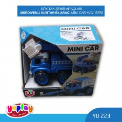 YUPLAY YU223 SÖK-TAK ŞEHİR ARAÇLARI MERDİVENLİ KURTARMA ARACI MAVİ SERİ