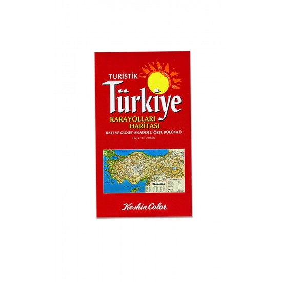 KESKİN 715001 T. KARAYOLLARI HARİTASI TÜRKÇE