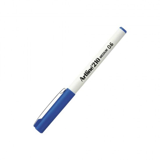 ARTLİNE 210N KEÇE UÇLU YAZI KALEMİ 06MM MAVİ