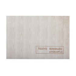 DİLMAN 4025 TEDİYE MAKBUZU 2X50 3 NÜSHA OTOKOPİLİ