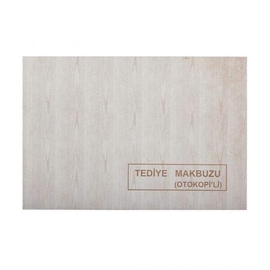 DİLMAN 4025 TEDİYE MAKBUZU 2X50 3 NÜSHA OTOKOPİLİ