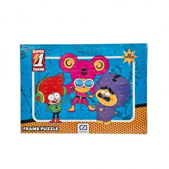 CA 5344-5345 FRAME PUZZLE 35 PRÇ SÜPER1 TAKIM