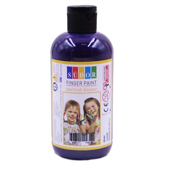 SÜDOR SD8008-09 PARMAK BOYASI 250ML MOR
