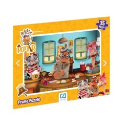 CA 5207-5208 FRAME PUZZLE 35 PRÇ DEDEKTİF REPTIR