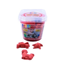 SÜDOR KS02-3 KİNETİK KUM 500GR KIRMIZI