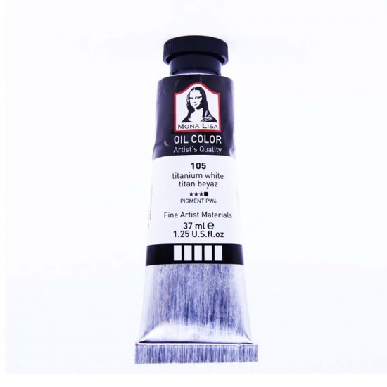 SÜDOR MO037-105 MONALİSA YAĞLI BOYA 37ML TİTAN BEY