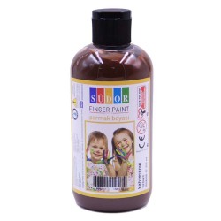 SÜDOR SD8008-12 PARMAK BOYASI 250ML KAHVERENGİ