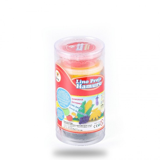 LİNO 152016 OYUN HAMURU PROJE 14GR PVC 5Lİ PK