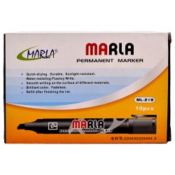 MARLA YY-218 PERMANENT MARKÖR KIRMIZI