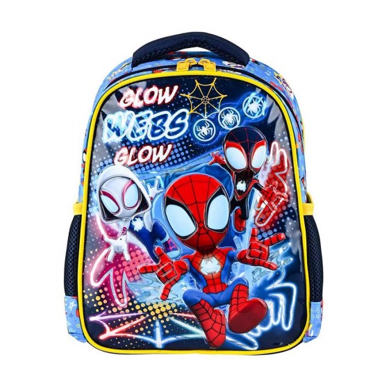 OTTONYA 000027-49125 DİSNEY SPİDERMAN ANAOKULU ÇANTASI BRICK GLOW