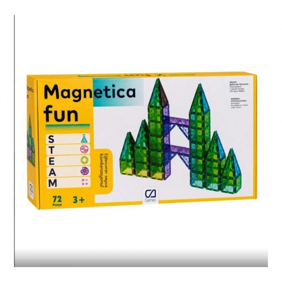 CA CAMAG-1451 MAGNETIC GAMES PUZZLE 72 PRÇ