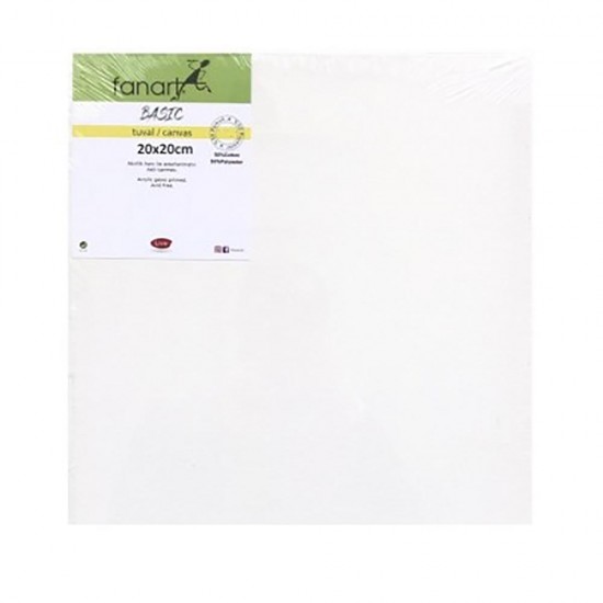 FANART 8107.2020 BASİC TUVAL PMK&amp;PLY 260GR 20X20CM