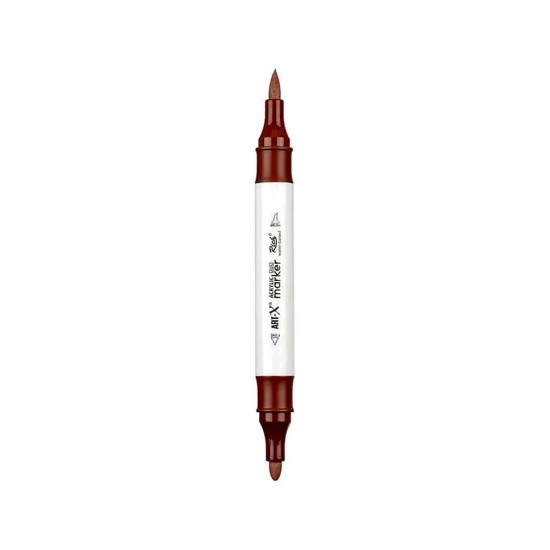 RİCH KLM-17889 ART-X AKRİLİK MARKÖR KALEM DUO 38 KOYU KAHVE