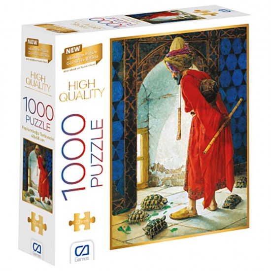 CA 7006 PUZZLE 1000 PRÇ KAPLUMBAĞA TERBİYECİSİ