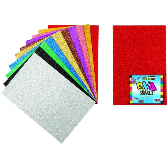 NOVA COLOR NC-364 EVA 50X70 SİMLİ 10LU