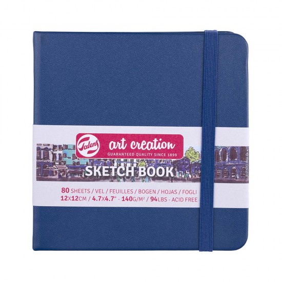 TALENS RT9314234M ART CREATION SKETCHBOOK 140GR 12X12 LACIVERT
