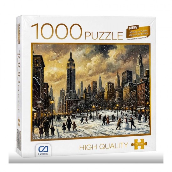 CA 7102 PUZZLE KAR ALTINDA NEW YORK 1000 PARÇA