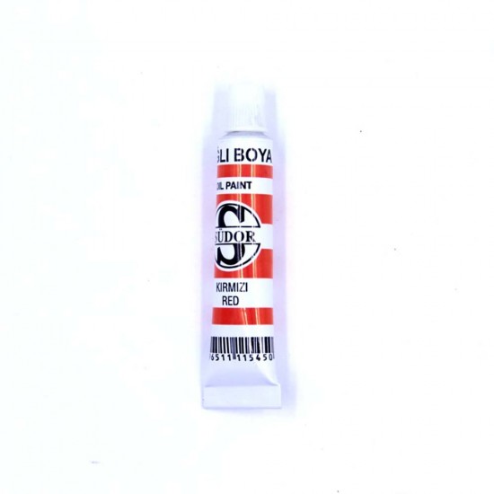 SÜDOR SD700-04 YAĞLI BOYA TEK RENK 8,5ML TÜP VERMİYON