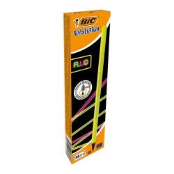 BİC FLUO KURŞUN KALEM 12Lİ KT 940757