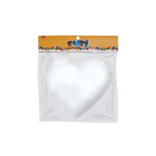 PUTİ 5022 STRAFOR KÖPÜK KALP 1Lİ 16.5CM