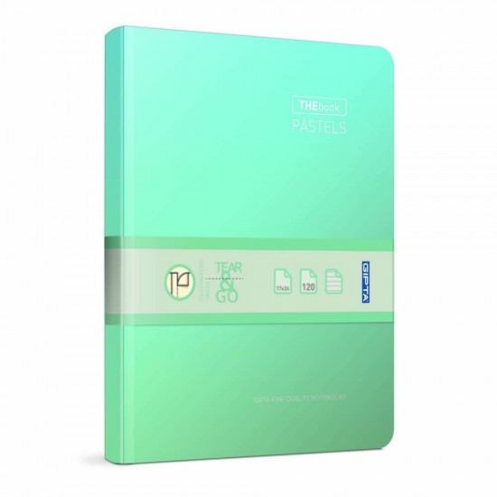 GIPTA 3483 THEBOOK PASTELS İP DKŞ SRT KPK DEF 20X28 296YP ÇİZGİLİ