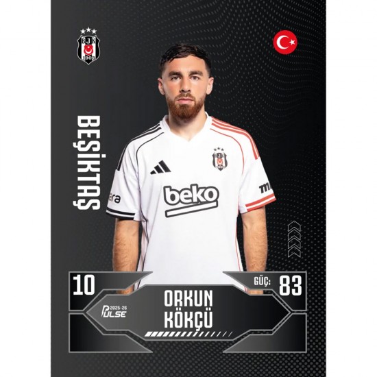 MYTHOS BEŞİKTAŞ PULSE FUTBOLCU KARTLARI 2025-26